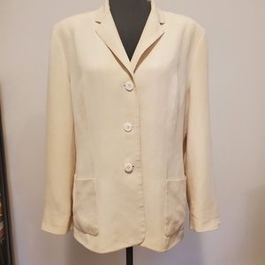 Silk Blazer